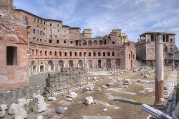 Trajan's Forum in Rome, Italy