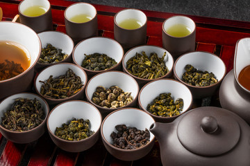 代表的な台湾茶　Taiwanese traditional tea