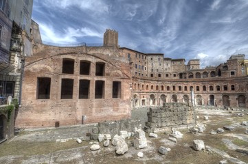 Trajan's Forum in Rome, Italy