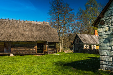 Fototapeta premium An old beautiful village
