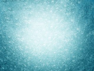 Blue iced surface 