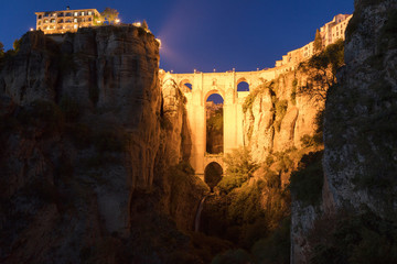 Fototapeta na wymiar Puente Nuevo bridge in Ronda