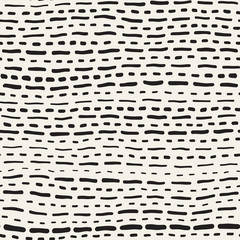 Abstract Background With Rounded brush strokes. Doodle Vector Seamless Pattern.