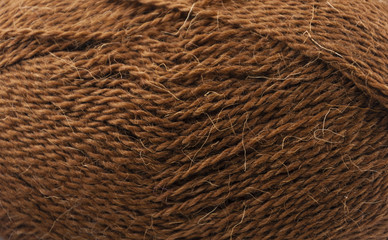 brown threads for knitting