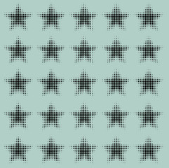 Colorful halftone background, abstract geometric shape. Modern stylish texture. Design for print, decoration, cover, web, digital, textile.