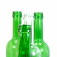 Leere Glasflaschen, Recycling