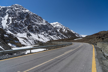 Karakorum highway from Pakistan to China, Khunjerab, Pakistan