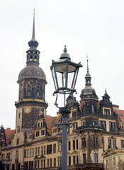 Fototapeta na wymiar cityscape of DRESDEN Old City