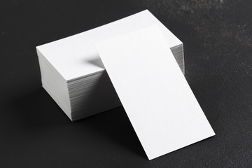 blank business cards
