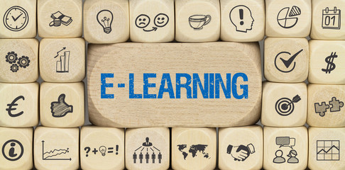 E-Learning / Würfel mit Symbole