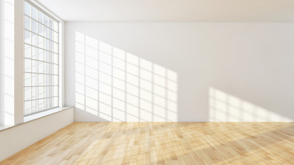 Fototapeta premium Modern living room. 3D rendering