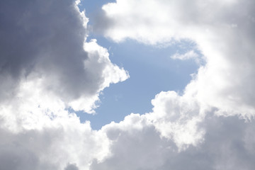 Wolken, Blauer Himmel