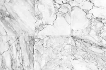 White marble texture background pattern with high resolution.