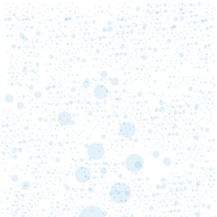 Seamless blue bubble pattern