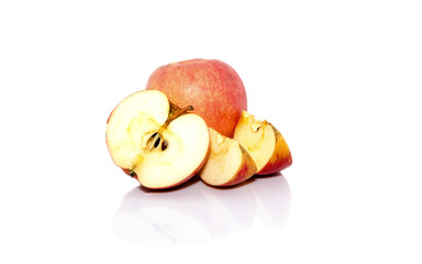 red apples