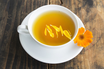 Marigold Tea , Calendula Officinalis