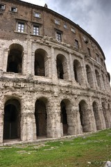 Obraz premium Theater of Marcellus in Rome, Italy