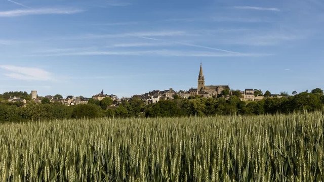 Time-lapse, Bretagne, Village de France, B&eacute;cherel