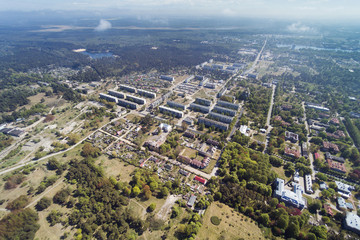 Liepaja city aerial view, Latvia.