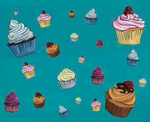 Cup Cake muster