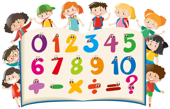 Counting numbers with happy children