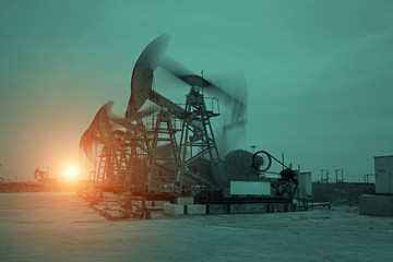 The oil pump, industrial equipment