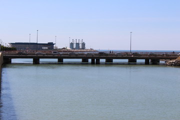 Fototapeta na wymiar Puerto San Gabriel Alicante