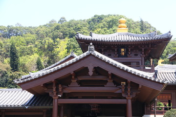 Fototapeta premium Chi Lin Nunnery, Hong Kong