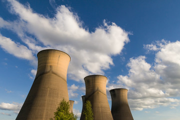 Willington Power Station Cooling Towers