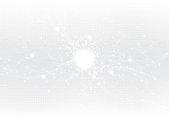 vector background abstract technology communication data Science