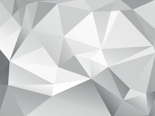 abstract low poly geometric gray background
