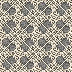 Beautiful ornamental pattern background - seamless decorative texture