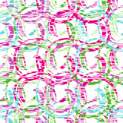 Seamless colorful multicolored abstract pattern. This template is suitable for textiles, sports, children's, youth clothing.