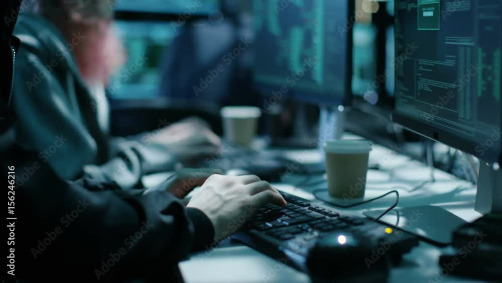 Poster team of internationally wanted boy and girl hackers organize advanced virus attack on corporate serv