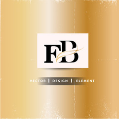  FB Letter Logo Design Concept
