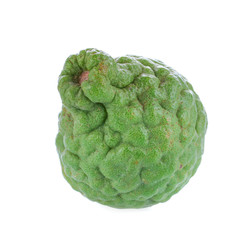 bergamot isolated on whit background