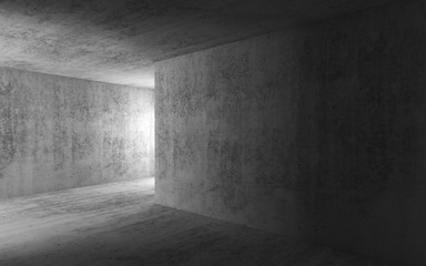Abstract dark empty concrete interior background