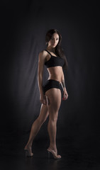 Fototapeta premium Beautiful athletic girl