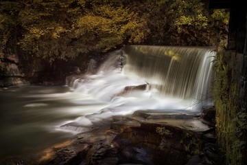 Aberdulais waterfalls
Situated on the Dulais river in Neath, South Wales, the waterfalls are home to Europe's largest electricity-generating water wheel.