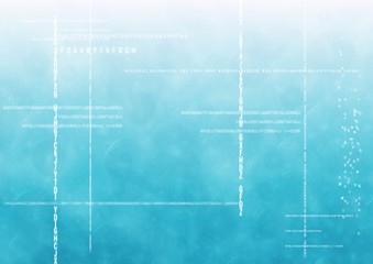 White code against blue gradient