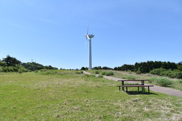 Fototapeta premium wind power generation 
