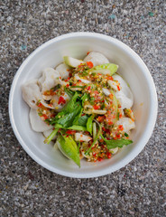 spicy salad