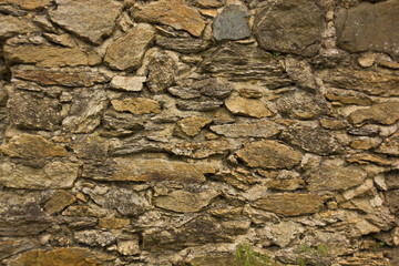 Background of old stone wall texture
