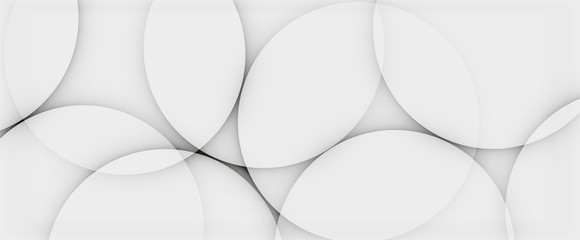 White paper circles, round shapes textured background