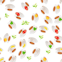 illustration of tea cup