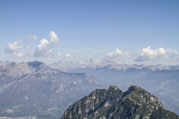 Gipfelausblick vom Monte Rest
