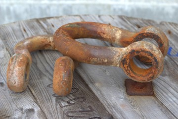 Rusted old iron 