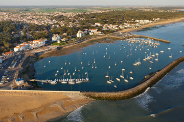 Jard-sur-Mer vue du ciel