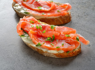 Salmon Sandwich