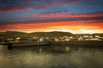 Fototapeta premium The nature of the Faroe Islands 